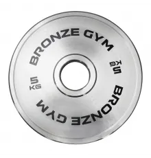Диск олимпийский BRONZE GYM стальной 5 кг